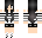 black hair cute girl