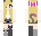 blonde kawaii cat girl 