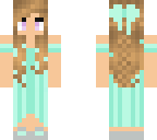 blue dress