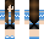 blue girl
