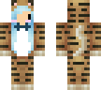 blue hair tiger