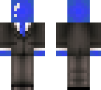 blue in a suit apple