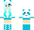 blue panda