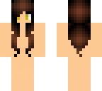 brown haired skin base