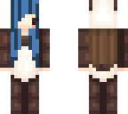 chibi blue haired chocolate bar