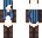 chibi blue haired chocolate bar