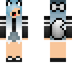 chibi wolf girl