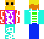colorful man