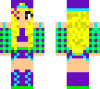 cute colorfull girl