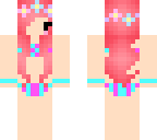 cute kawaii swimsuit girl