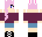 cute pink bunnie girl