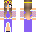 cute purple girl