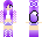 cute purple wolf