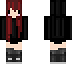 edit- gothic chibi with red hair