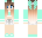 green blue skin