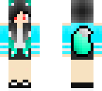 green-ish fox girl