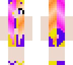 half and half cat girl