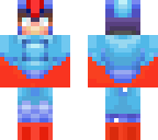 herobrine - megaman hybrid