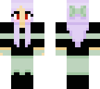 light purple haired girl