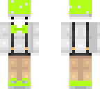lime green  mushroom guy