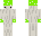 lime green mushroom creature