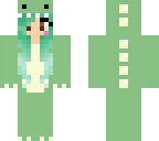 ombre green dino twin