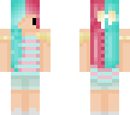 pink and blue