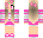 pink winter girl