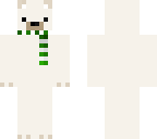 polarbear with a scarf