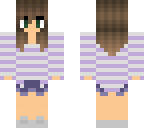 purple stripped shirt 