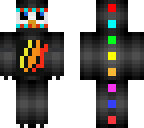 ranbow dino penguin