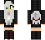red emo girl