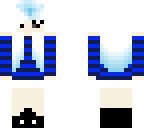 striped girl