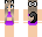 swim suit kitty cat girl