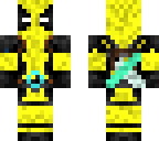 yellow deadpool 678