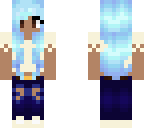 blue hair