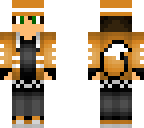 bowler hat orange skin