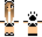 cat paw girl