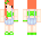 chibi ginger hair summer overalls edited 2