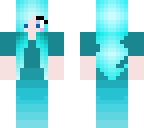 cute blue girl