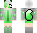 emerald wolf girl skin