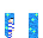 evil blue teen