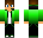 green gamer boy