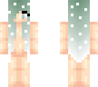 mint green hair base - fading