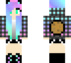 pastel girl edit with cookie