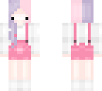 pastel overalls chibi