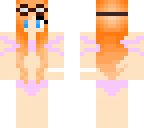 pink bathing suit