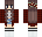 plaid girl