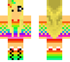 rainbow blonde