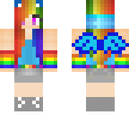 rainbow girl